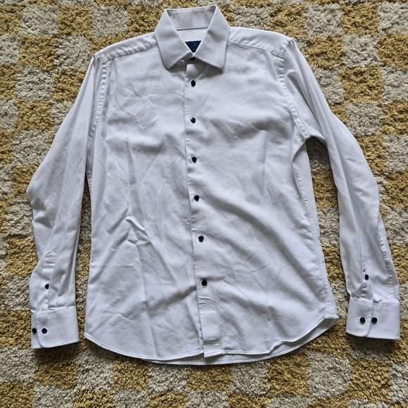 Twill Tuxedo Shirt - Picture 1 of 3